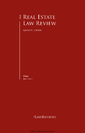  The Real Estate Law Review - Eleventh Edition: Japan 